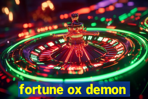 fortune ox demon